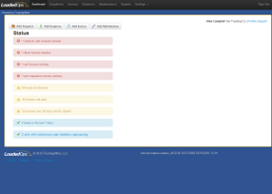 Trucking Software Dashboard 300