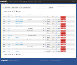 Trucking Software expenses 300